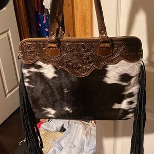 American Darling cowhide purse